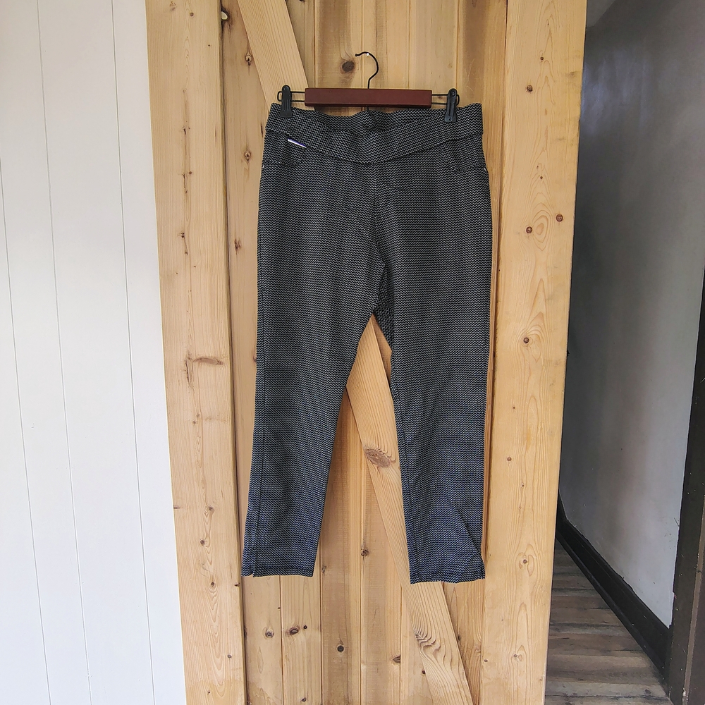 Gray Patterned Pants